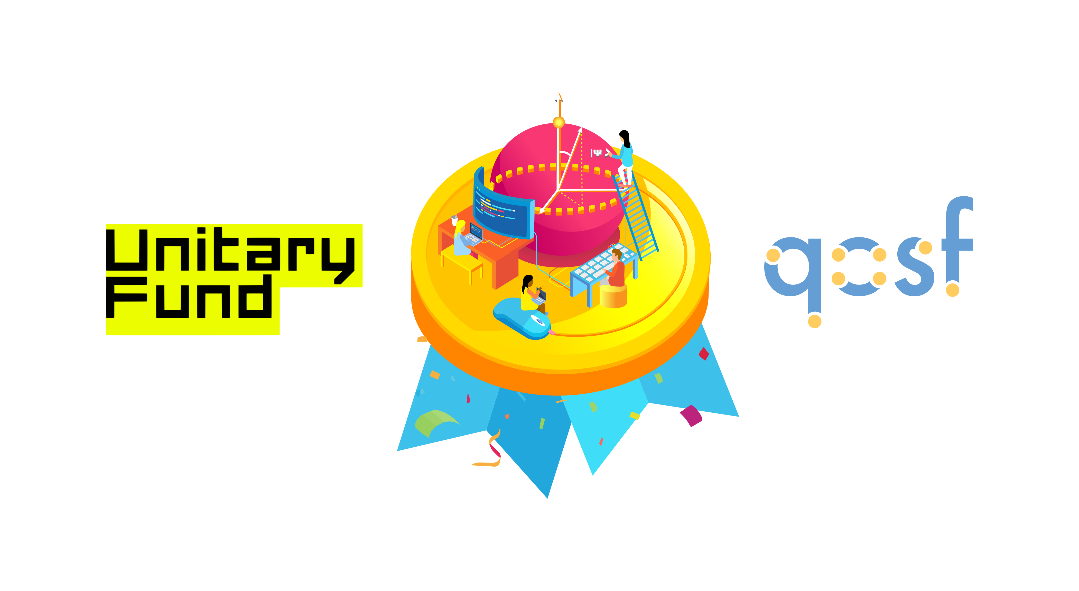 wittek quantum prize logo with unitary fund and qosf logos
